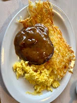 Hamburger Steak & Eggs